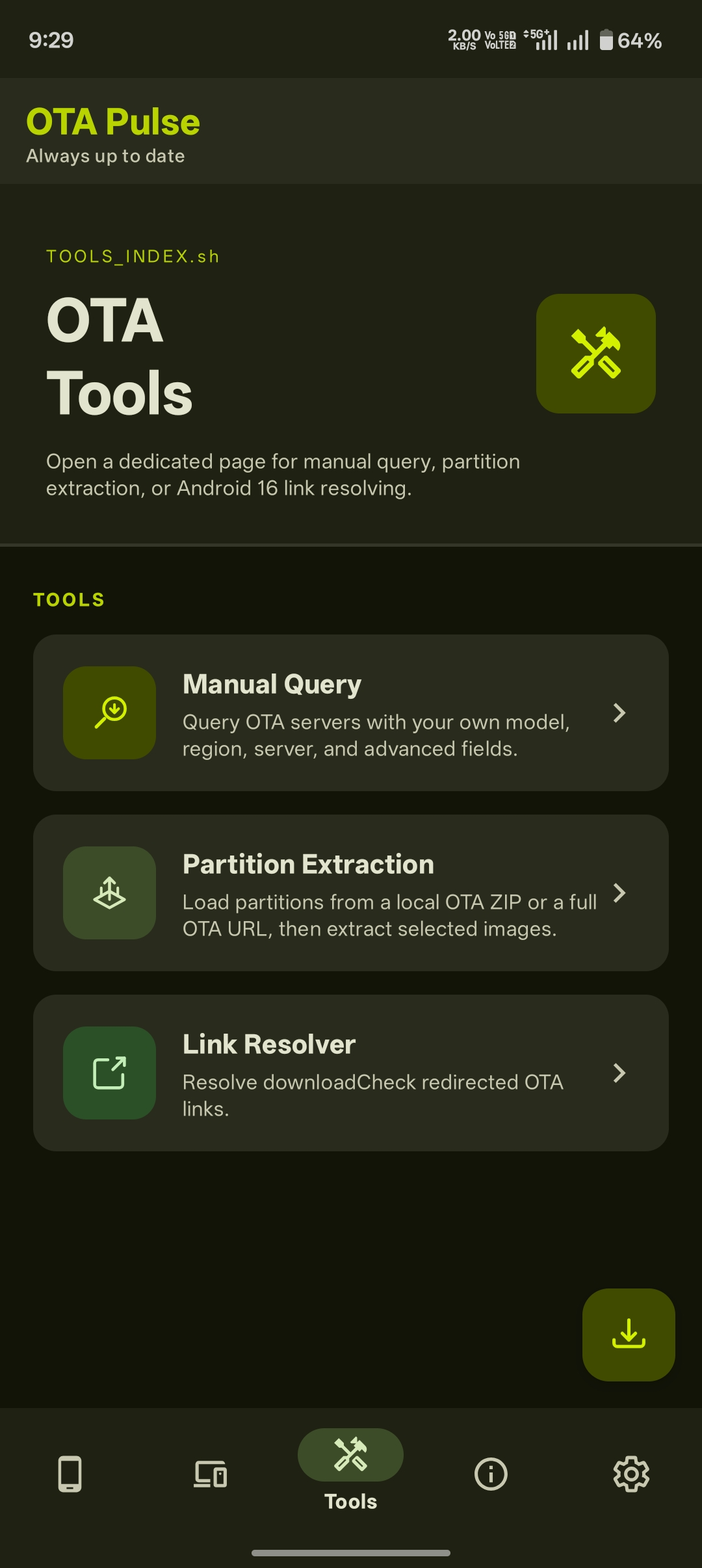 OTA Tools